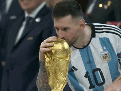 10 de argentina besando la copa.- Blog Hola Telcel