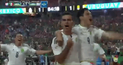 rafa márquez celebrando un gol con México.- Blog Hola Telcel
