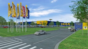 Proyecto de otra gran sucursal de Ikea en Memphis, EEUU