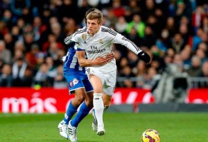 Kroos es actualmente centrocampista del Real Madrid