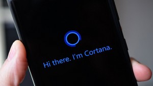 Captura del sistema Cortana