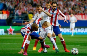 El duelo entre el Atlético y el Madrid fue vibrante
