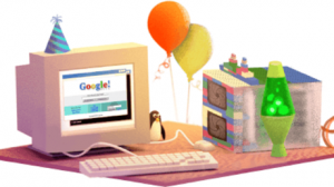 Doodle aniversario de Google