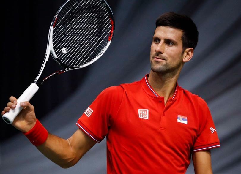 Novak Djokovic cumple en la Copa Davis
