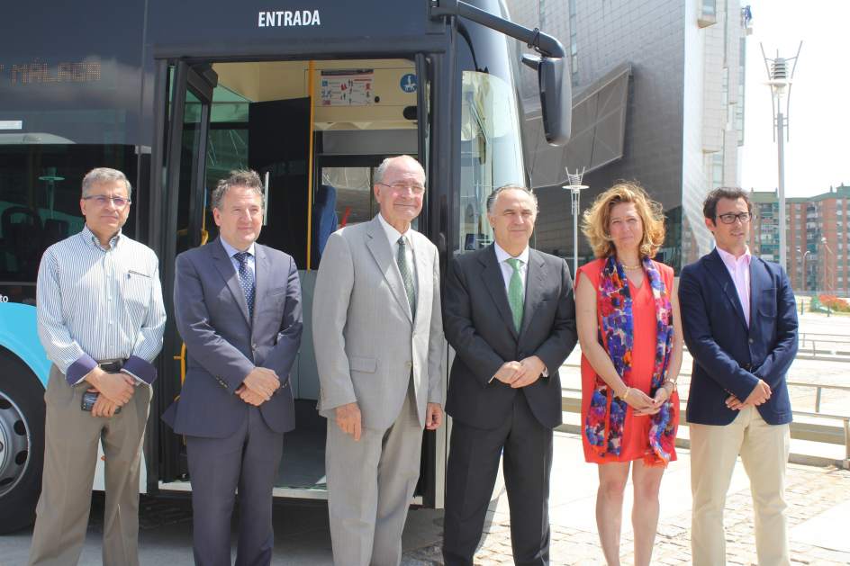 Autobuses en Málaga cuenta con tecnología para combatir el cambio climático