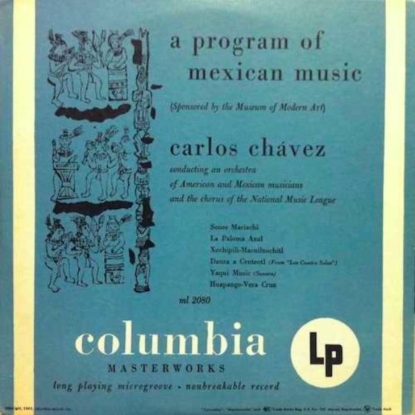 'A Program of Mexican Music' portada hecha por Andy Warhol.-Blog Hola Telcel