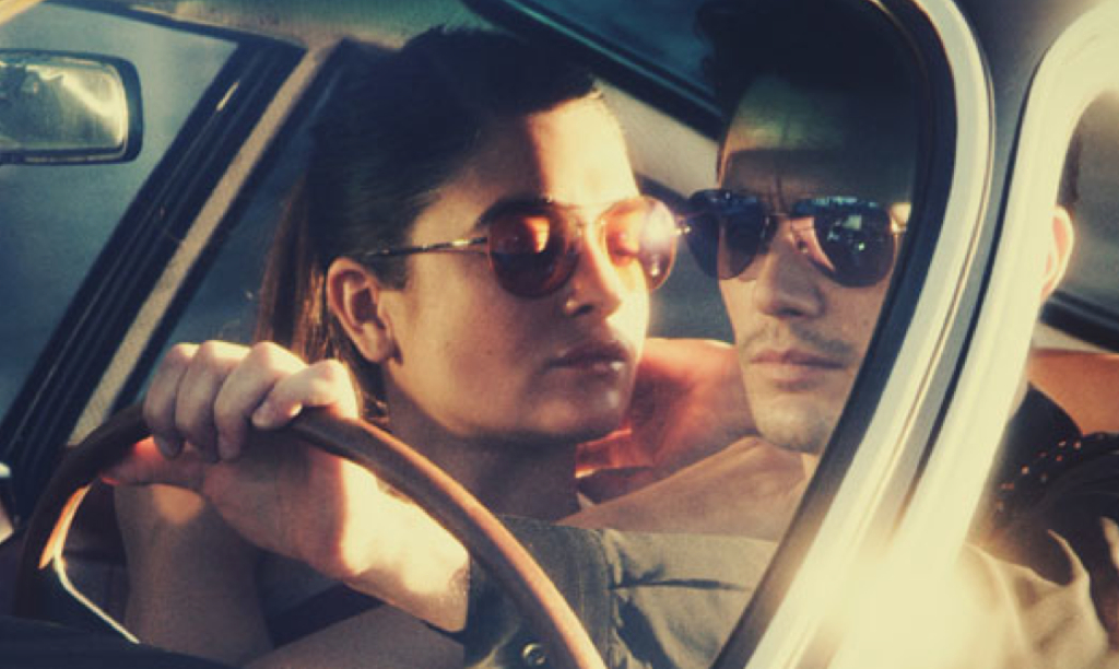 Natalia Bonifacci y James Franco en la campaña de Gucci