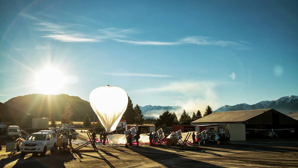Los globos aerostáticos de Google llevan conexión a Internet a zonas remotas