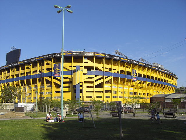 El hecho tuvo lugar en el estadio de La Bombonera