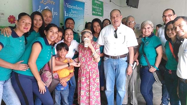 Coposa estableció una alianza con el Centro de Servicio Social Residencial José Antonio Páez