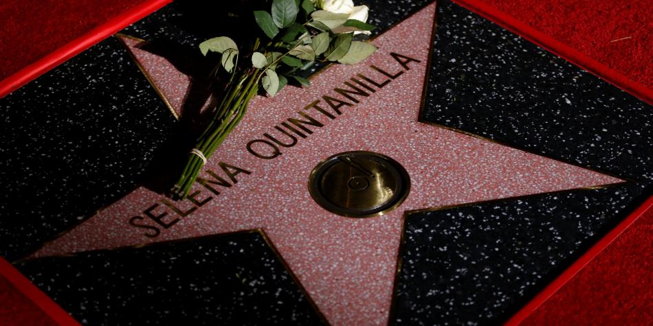 Selena tiene su estrella en Hollywood 22 años después de su muerte