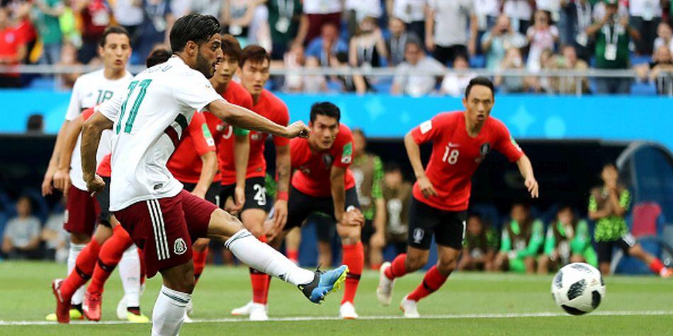 México derrota a Corea del Sur y se acerca a los octavos