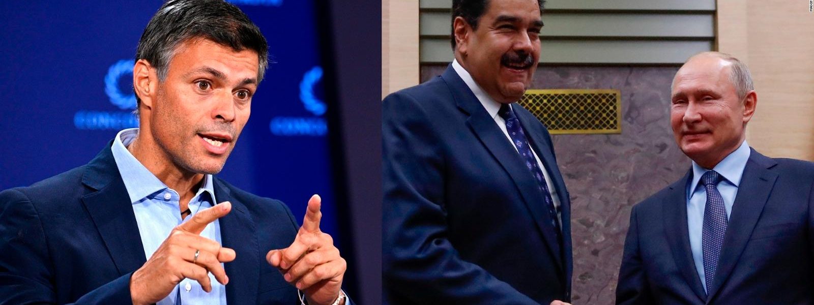 Leopoldo López dice que Venezuela es una ficha de Putin