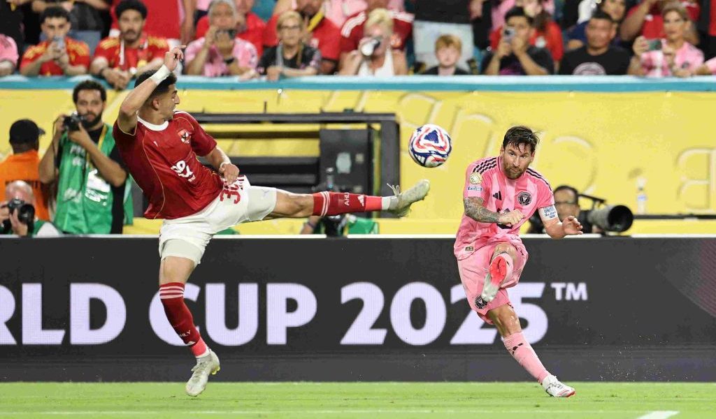Al-Ahly bloqueó al Inter Miami en la apertura del Mundial de Clubes