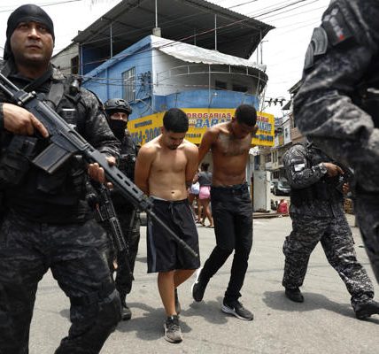 Operativo en favelas de Rio de Janeiro