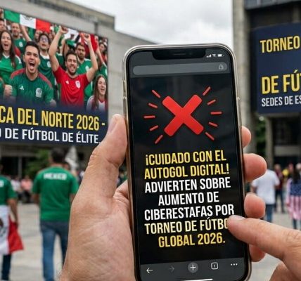 Alertan sobre ciberestafas por el Mundial 2026: ¡Cuidado con un autogol digital!