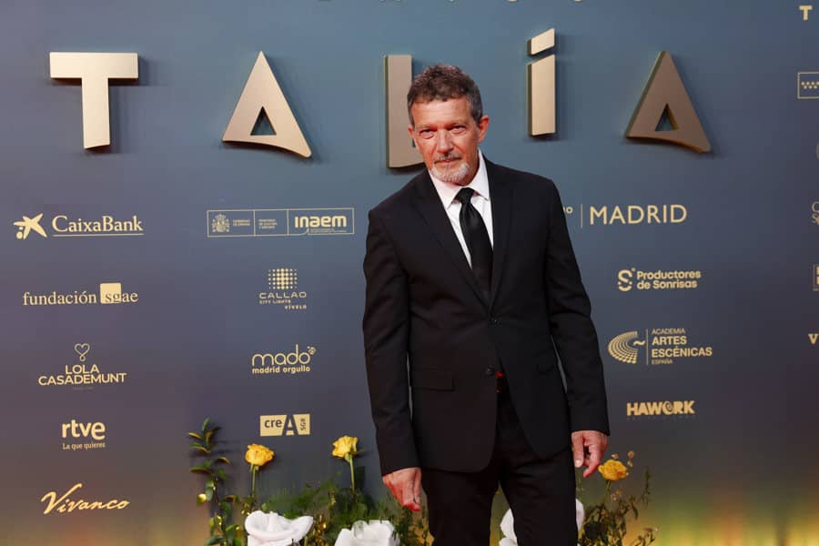 Antonio Banderas recibe el Premio Talía de Honor