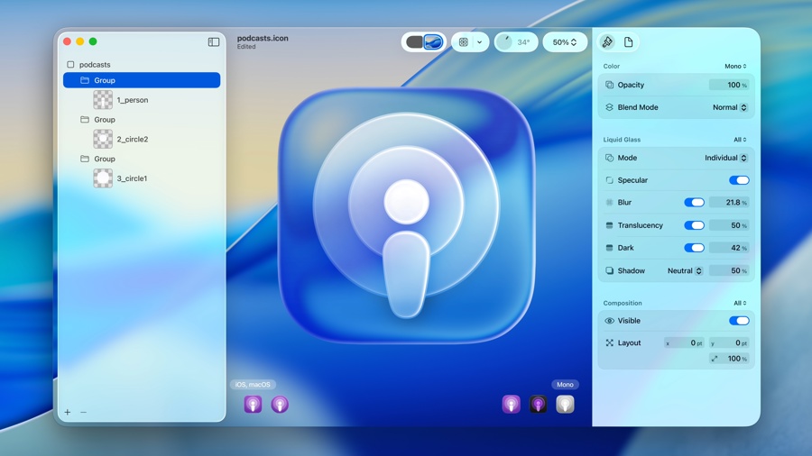 Apple anuncia nuevo diseño de «Liquid Glass» en sus plataformas