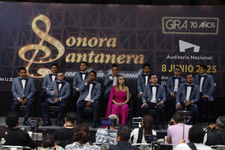 Banda mexicana Sonora Santanera celebra 70 años con show «único»