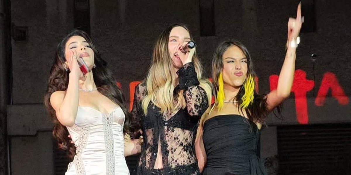 Belinda, Danna Paola y Kenia Os preparan una canción en conjunto