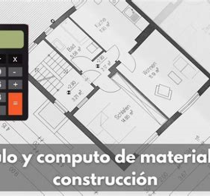 Cómo calcular la cantidad de materiales necesarios para tu proyecto de construcción