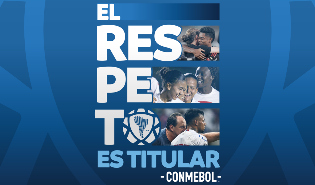 Conmebol lanza campaña para combatir el racismo y la discriminación en las canchas