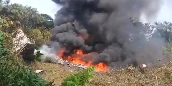 avión militar - Colombia - accidente