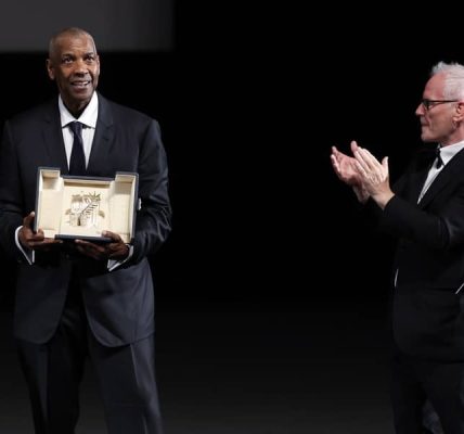 Denzel Washington recoge Palma de Oro en Cannes