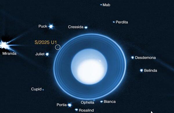 Descubren nueva luna de Urano gracias a James Webb