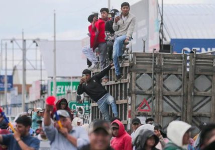 Protestas en Ecuador