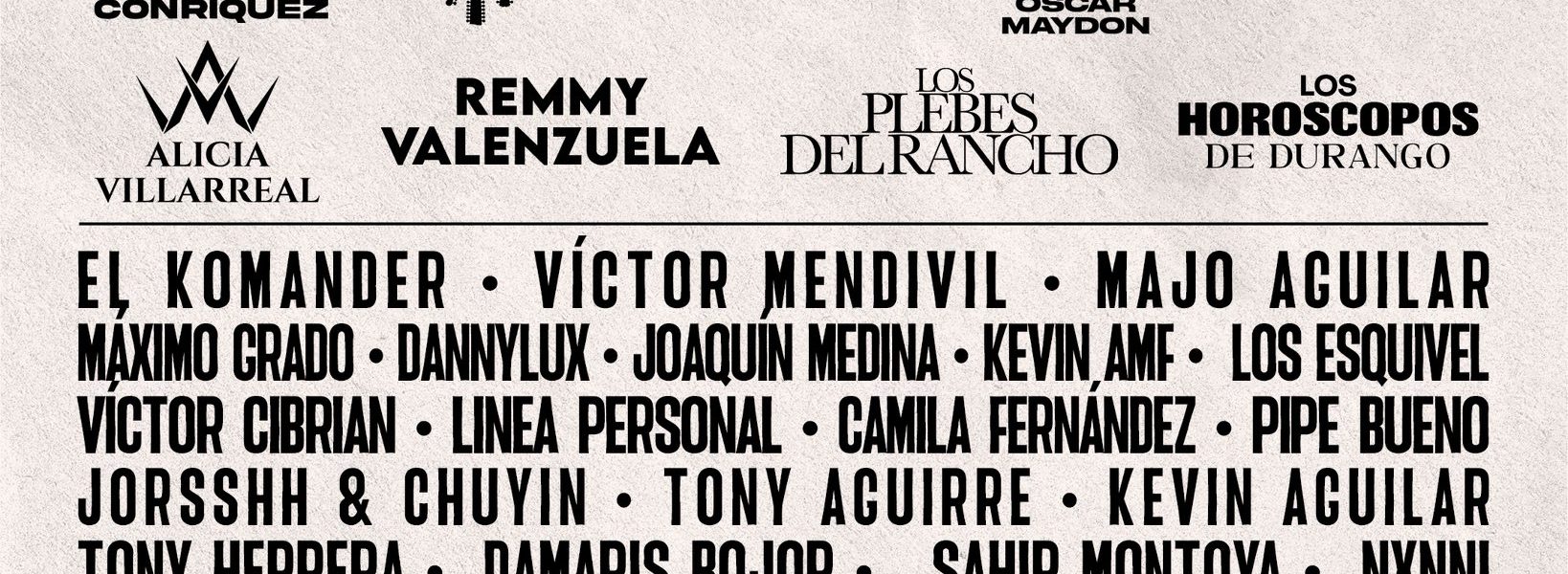 Cartel oficial del Festival ARRE Pepsi Black 2025.- Blog Hola Telcel