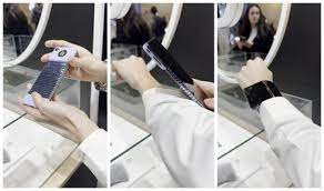 El futuro de los dispositivos móviles: Samsung y su prototipo de móvil plegable tipo pulsera 