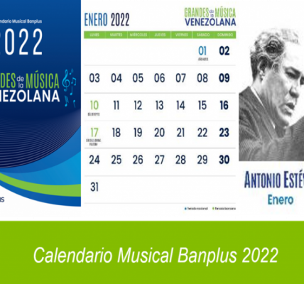 Diego Ricol - Calendario Musical Banplus 2022 ¡Conociendo a los grandes de la música de Venezuela! - FOTO