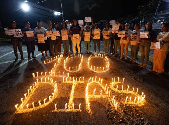 familiares de presos políticos