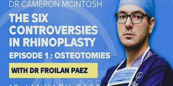 Froilán Páez arrancó 2025 como invitado de lujo en ‘The Rhinoplasty Podcast’ - FOTO