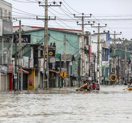 Inundaciones en Sri Lanka