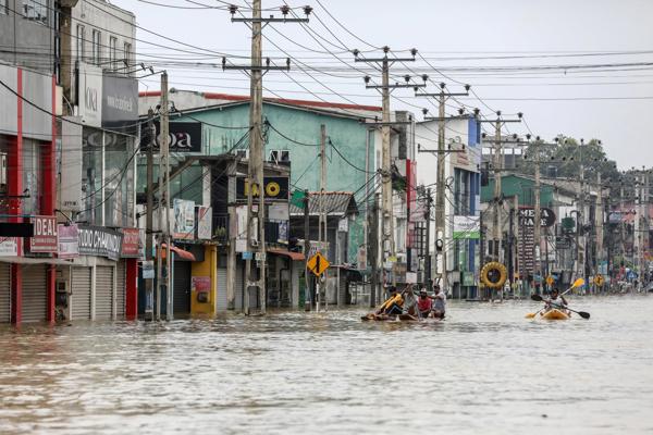 Inundaciones en Sri Lanka