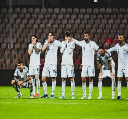 Joao Rafael Silva Robertson - Calvario azzurro ¡Italia se queda sin Mundial por 3ra vez consecutiva! - FOTO