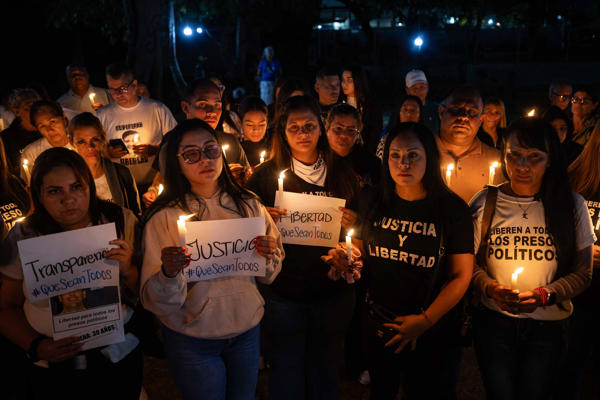 Familiares de los presos políticos