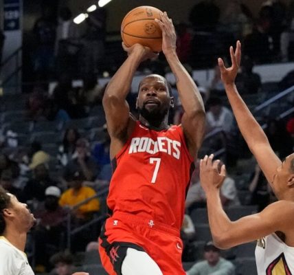 Kevin Durant acuerda extensión de contrato con Houston Rockets