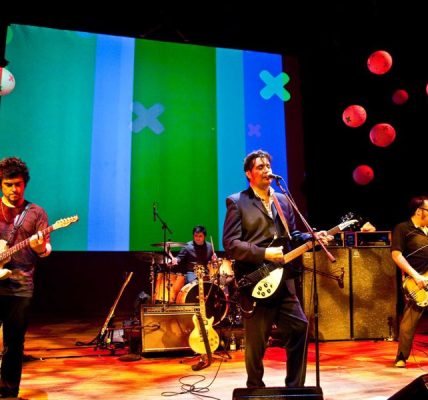 La banda de rock chileno ‘Los Tres’ graba su nuevo disco