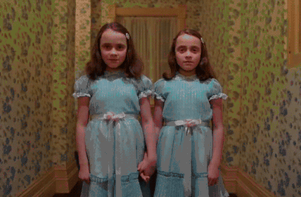 Escena de gemelas en 'El resplandor'.- Blog hola Telcel.