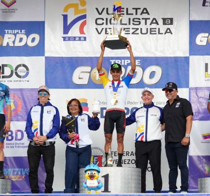 Luis Mora conquistó la Vuelta a Venezuela