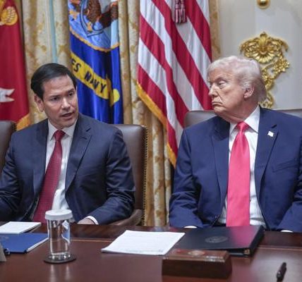 Marco Rubio y Donald Trump