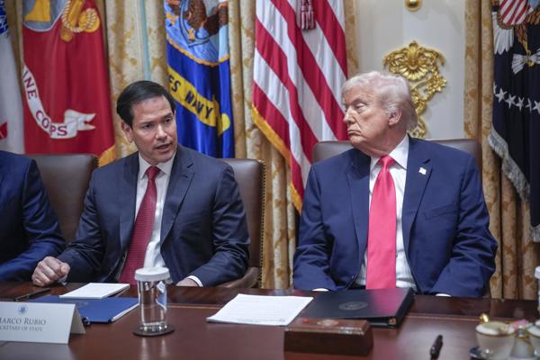 Marco Rubio y Donald Trump