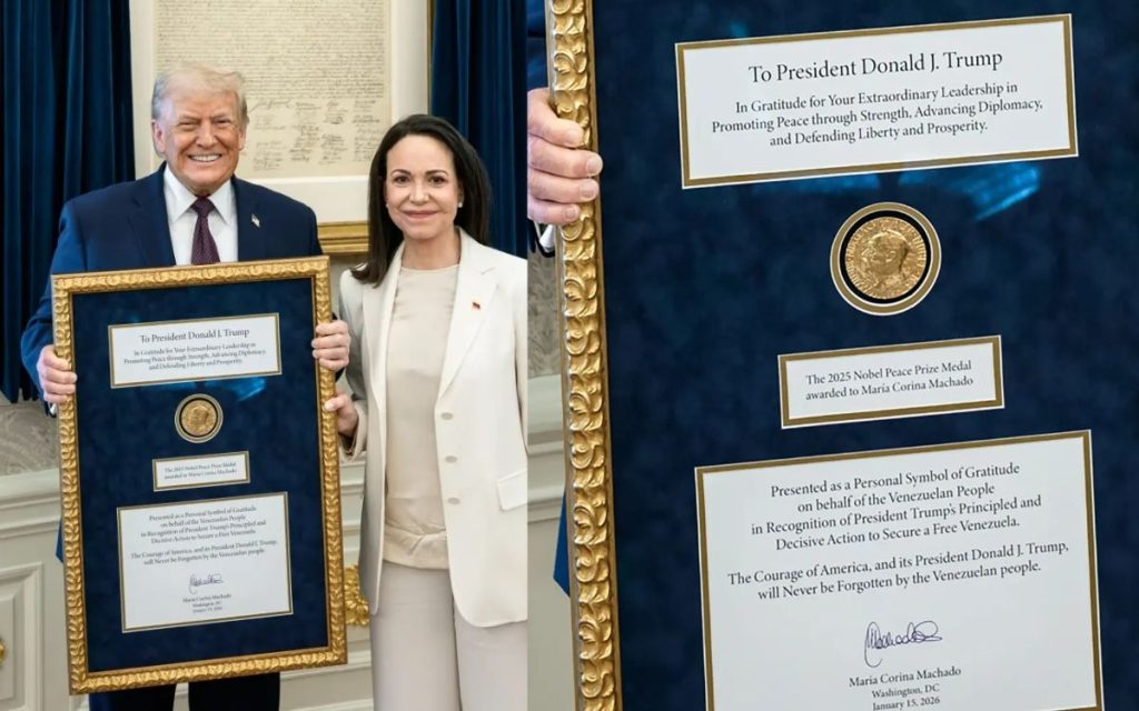 María Corina Machado - Donald Trump
