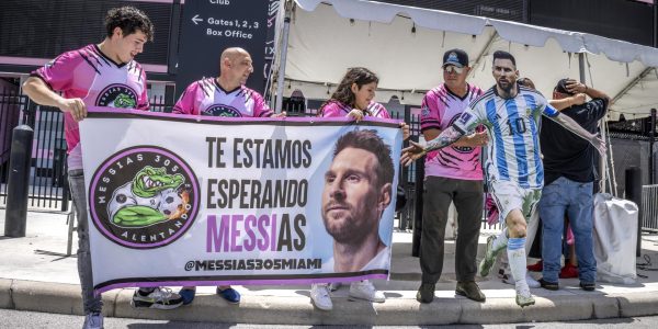 Seguidores de Messi en Miami