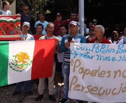 Caravana migrantes México