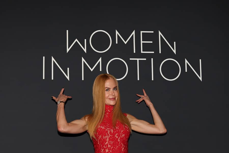 Nicole Kidman recibió el premio ‘Woman in Motion 2025’