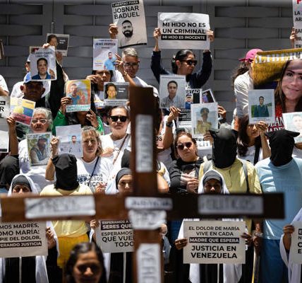 familiares de presos políticos en Venezuela